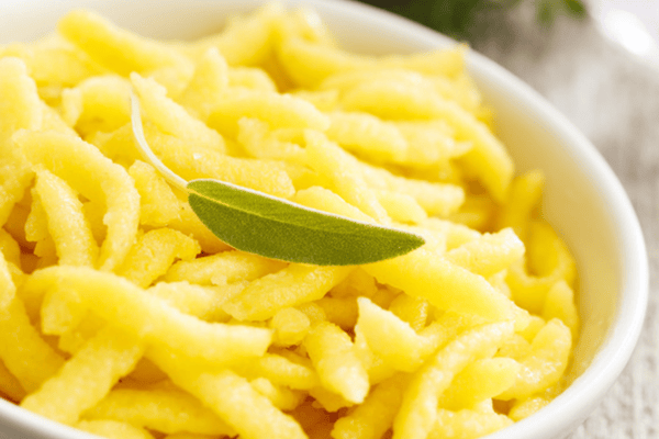 Spatzle Mac and Cheese 