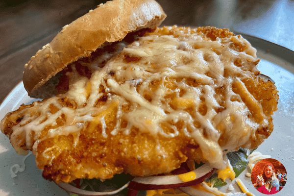 Hannah Schnitzel Bagel 