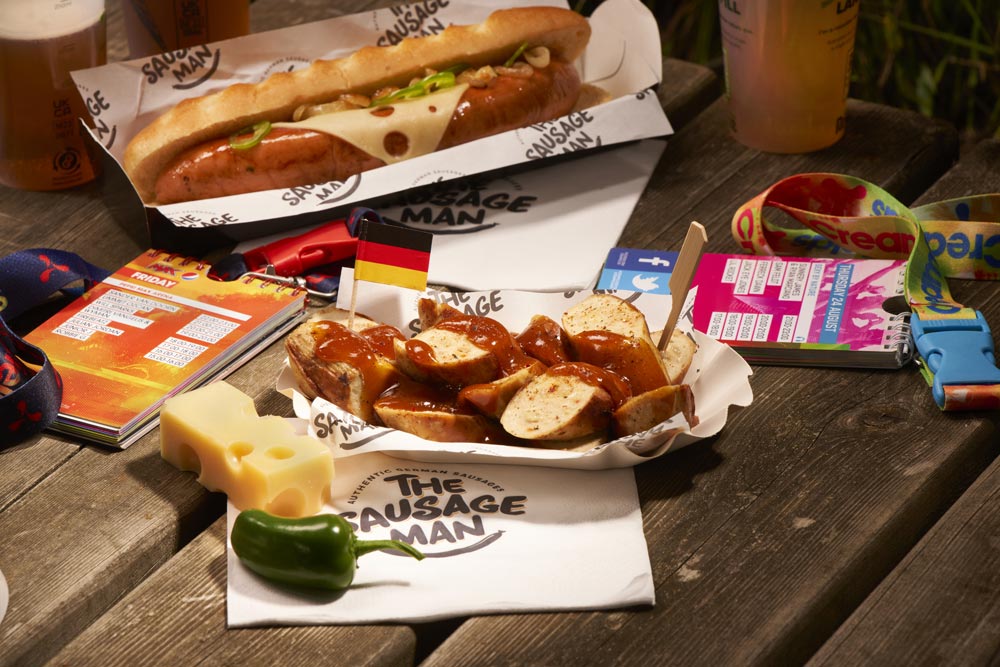 Jalapeno & Cheese Brat currywurst