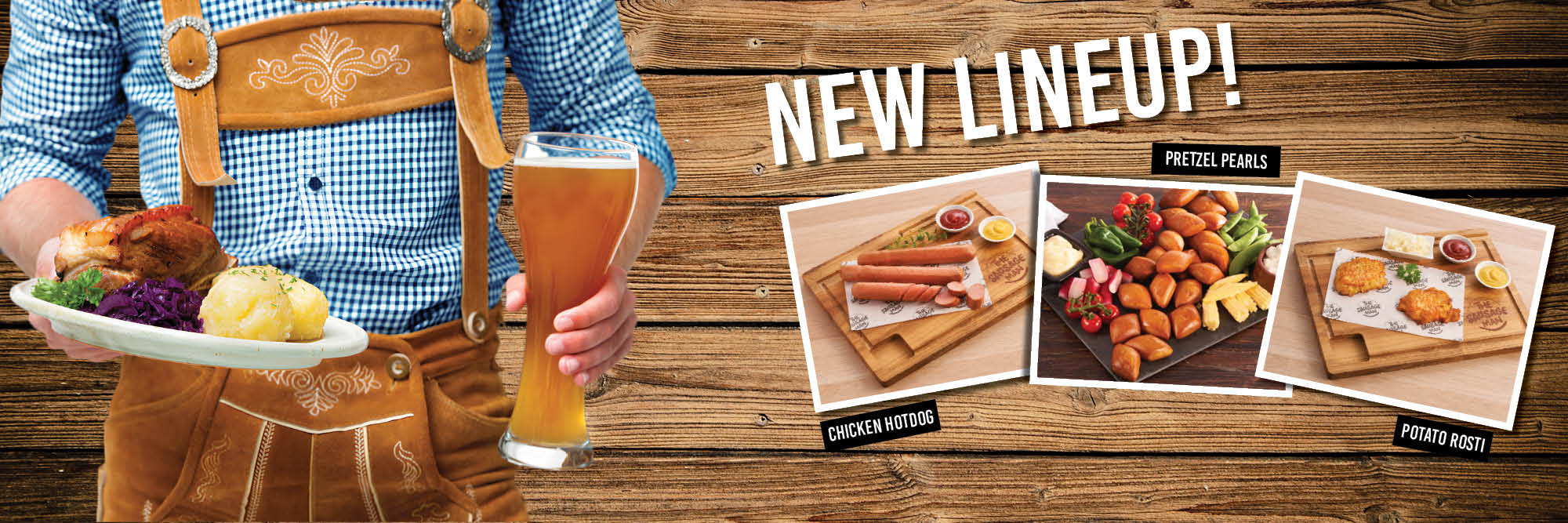 Oktoberfest new lineup